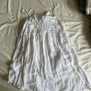 white babydoll dress